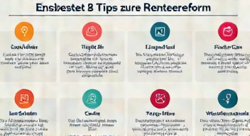 Die besten 8 Tipps bei der Rentenreform