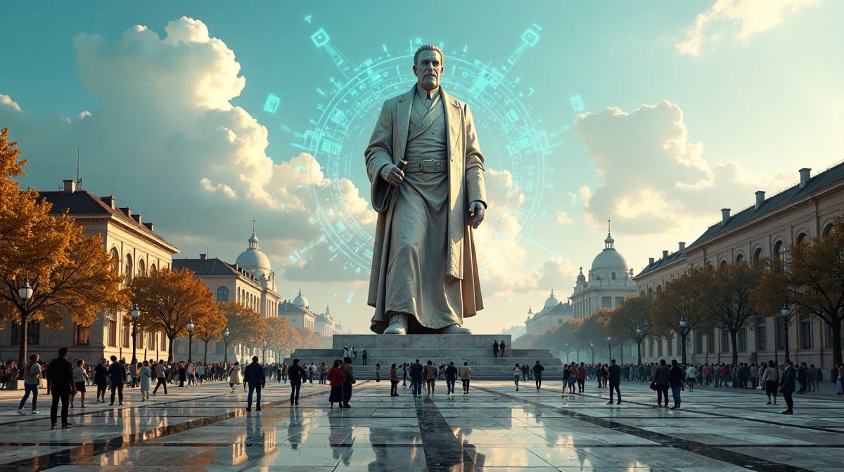 Die Kraft der Geschichte: Einflussreiche Genies, Technologie und Wirtschaft