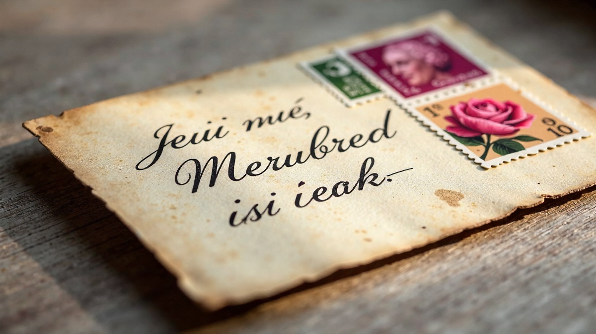 Julie Hausmann: Die vergängliche Schönheit des Lebens in Trauerbriefmarken